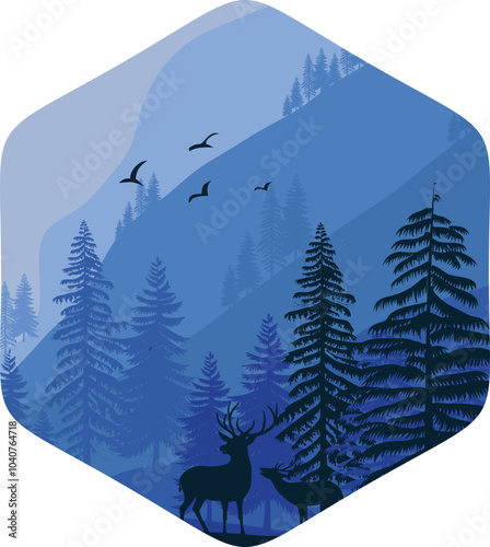 Landscape illustration