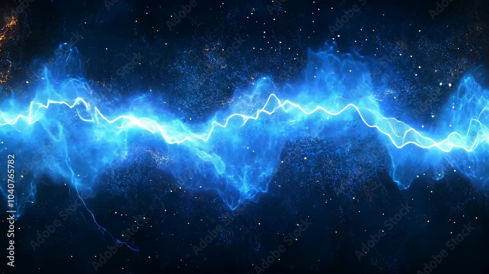 Abstract Blue Energy Wave Background Abstract Blue Energy Wave Background