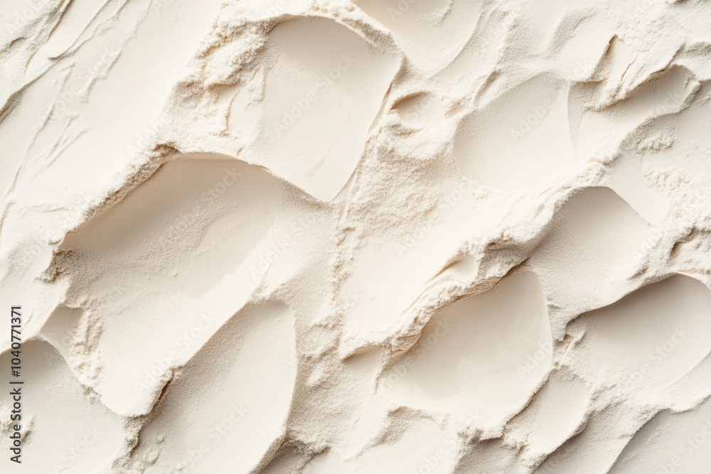 Soft beige textured surface with matte powdery finish and gentle shadows conveying tranquility in a minimalistic setting Soft beige textured surface with matte powdery finish and gentle shadows conveying tranquility in a minimalistic setting
