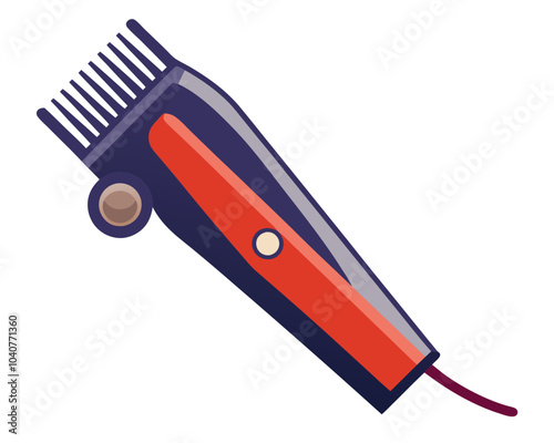 Hair cutter on white background