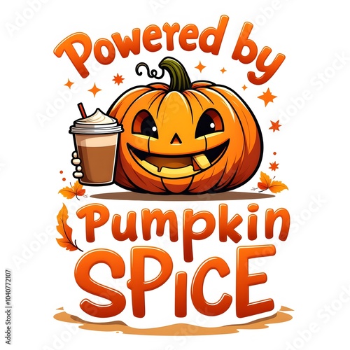 pumkin spice vibe  t-shirt design