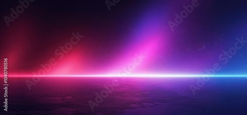 Neon Gradient Background with Dark Purple Blue and Pink Colors