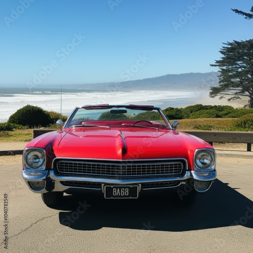 red sports car