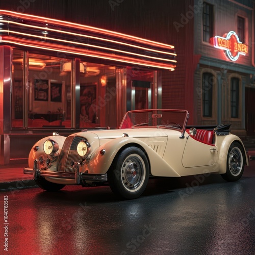 car in the night