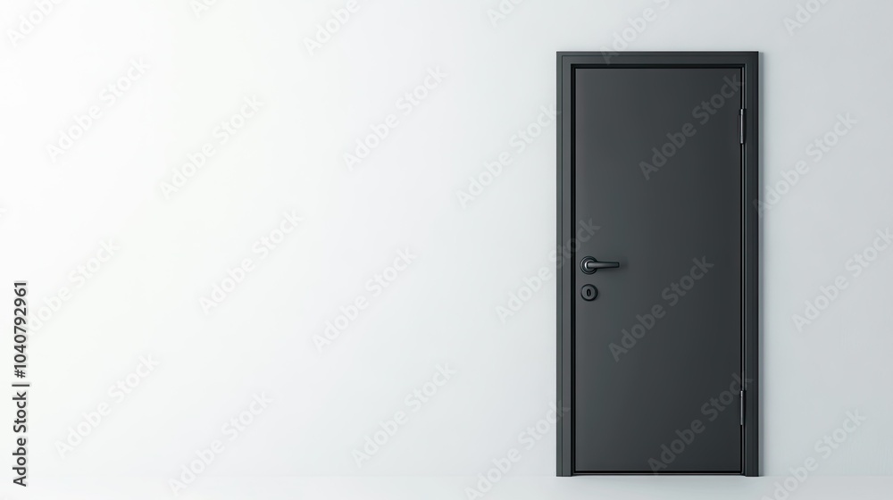 Modern Matte Steel Door for Contemporary Spaces Modern Matte Steel Door for Contemporary Spaces