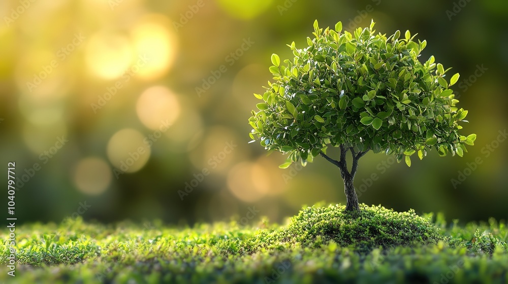 A beautiful small tree standing gracefully against a stunning background, showcasing vibrant colors and a harmonious blend of nature. This picturesque scene captures the essence of tranquility A beautiful small tree standing gracefully against a stunning background, showcasing vibrant colors and a harmonious blend of nature. This picturesque scene captures the essence of tranquility