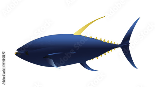fish in the water, tuna, tuna illustration, blue shark illustration, shark isoled on white, shark in the water
