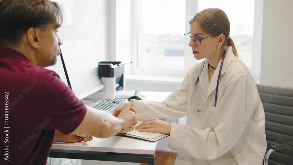 Elderly Patient Offers a Bribe to a Young Red-Haired Female Doctor, Who Courageously Refuses, Upholding Ethical Standards in Healthcare Elderly Patient Offers a Bribe to a Young Red-Haired Female Doctor, Who Courageously Refuses, Upholding Ethical Standards in Healthcare