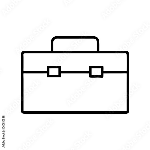 Minimalistic Toolbox Icon