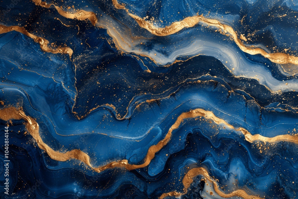 Abstract Blue and Gold Marble Texture with Alcohol Ink Effect Fluid Art Acrylic Paint Mixed Colors Background Wallpaper Bright Vibrant Design Abstract Blue and Gold Marble Texture with Alcohol Ink Effect Fluid Art Acrylic Paint Mixed Colors Background Wallpaper Bright Vibrant Design