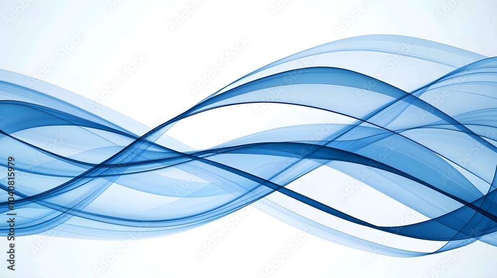 Calming Blue Abstract Pattern for Modern Design Calming Blue Abstract Pattern for Modern Design