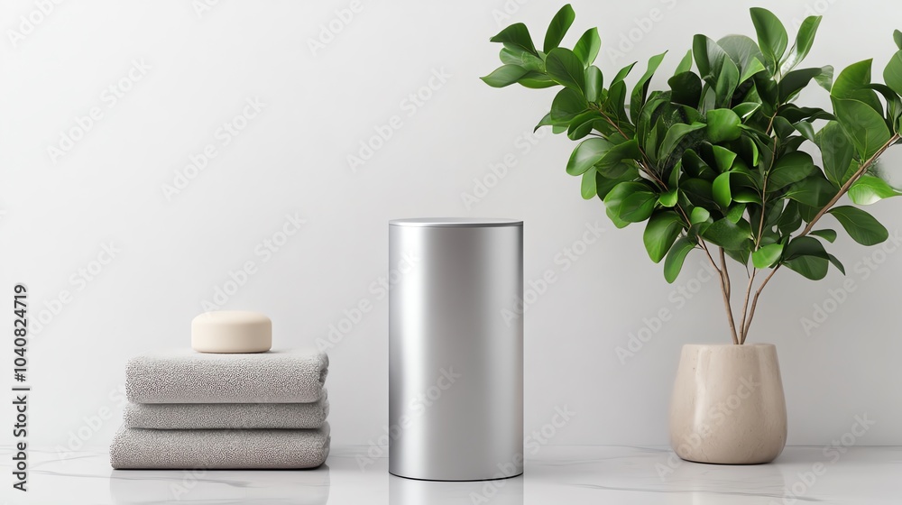 3D bathroom waste bin with a touchless sensor lid, stainless steel finish, bathroom waste bin, modern convenience 3D bathroom waste bin with a touchless sensor lid, stainless steel finish, bathroom waste bin, modern convenience