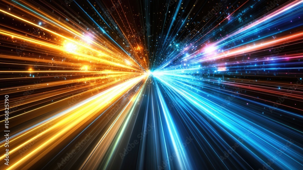 Vivid Neon Rays Abstract Background Vivid Neon Rays Abstract Background