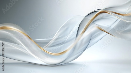Wallpaper Mural Elegant Silver Wave Background Design Torontodigital.ca