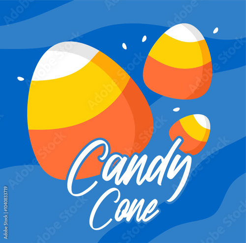 Happy National Candy Corn Day with sweet candy corn