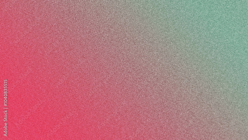 Red and light green gradient background with a noise filter creating a rough, textured surface. Ideal for adding depth and abstract style to design projects, presentations and creative visual conten Red and light green gradient background with a noise filter creating a rough, textured surface. Ideal for adding depth and abstract style to design projects, presentations and creative visual conten