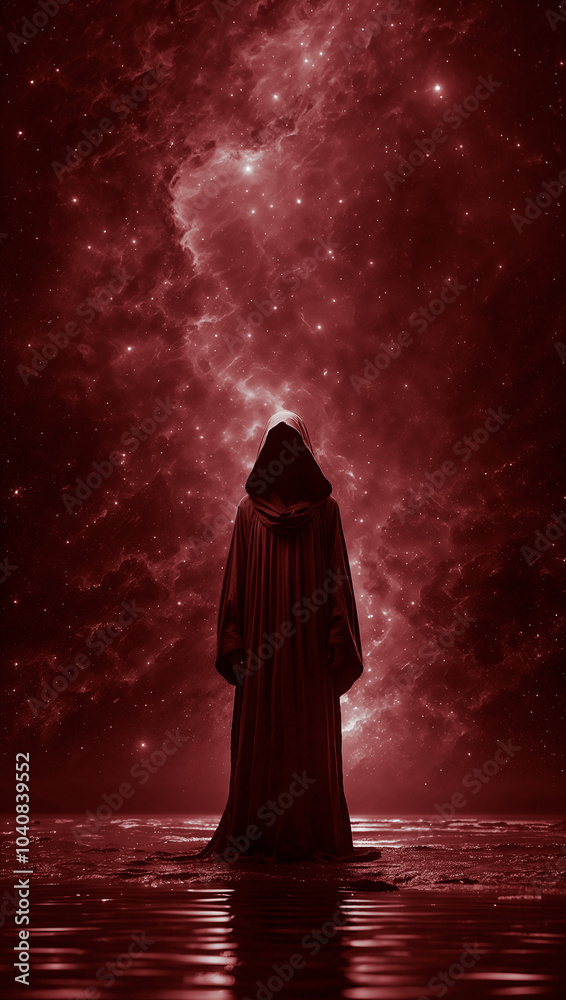 Mysterious Clock Person In The Middle Of The Universe Mysterious Clock Person In The Middle Of The Universe
