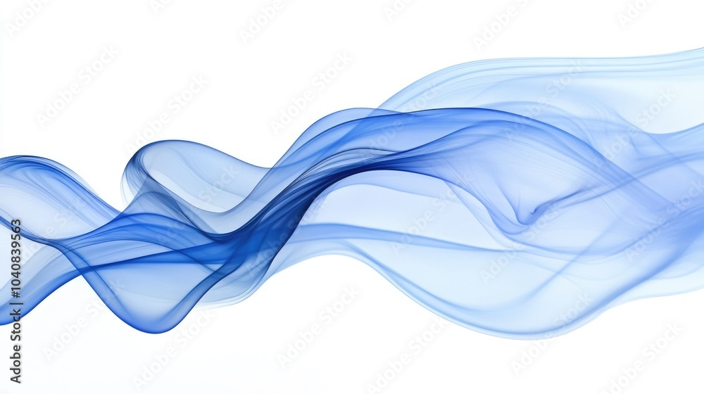 Dynamic Abstract Flowing Background in Blue Dynamic Abstract Flowing Background in Blue