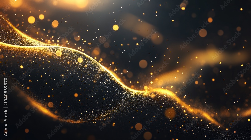 Elegant Gold Glow Vector Background Design Elegant Gold Glow Vector Background Design