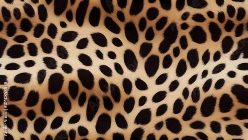 Jaguar Fur Pattern Seamless Real Hairy Texture