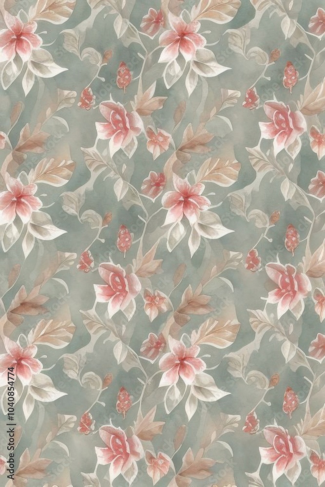 seamless floral pattern seamless floral pattern