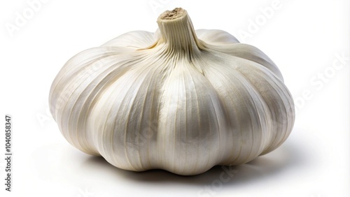 Garlic bulb isolated on white background