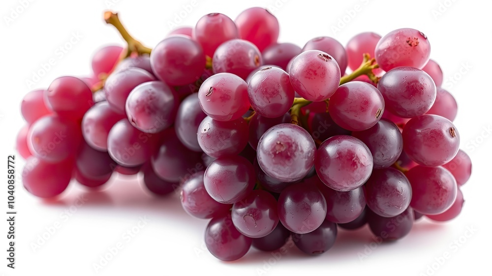 High-Resolution Silhouette of Isolated Grapes on White Background for Stock Photography High-Resolution Silhouette of Isolated Grapes on White Background for Stock Photography