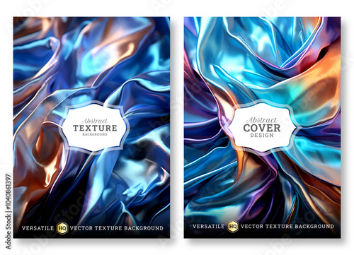 Abstract hologram art cover design, wedding invitation template design, versatile vector background, brochure template, Luxury invitation card background, invitation, abstract background, cover art