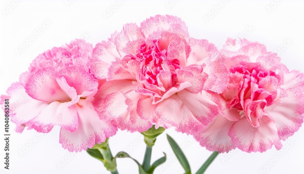 Carnation pink on white background isolated. Beautiful flower. Carnation pink on white background isolated. Beautiful flower.