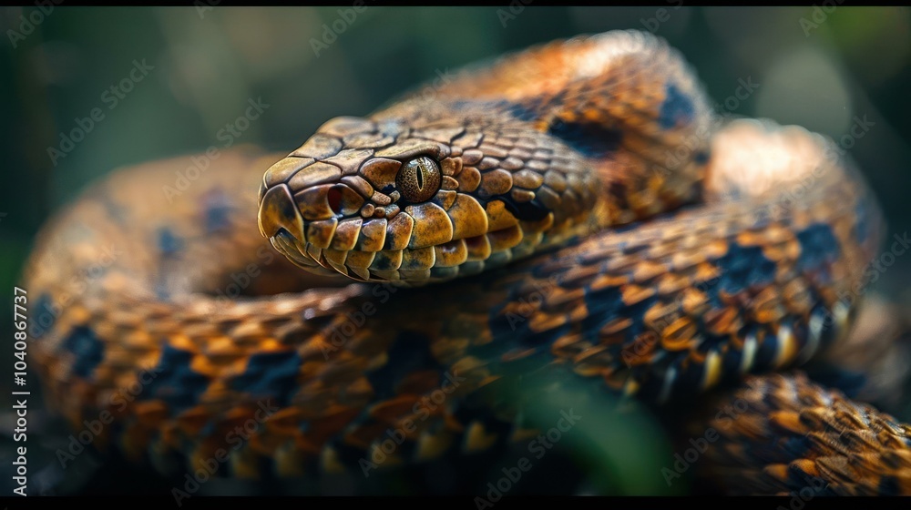 A close-up of a cobra with its mouth open, revealing its fangs and tongue. A close-up of a cobra with its mouth open, revealing its fangs and tongue.