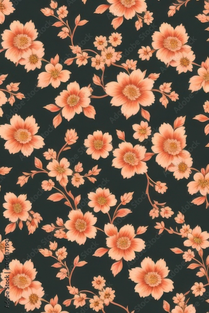 flowers pattern wallpaper flowers pattern wallpaper