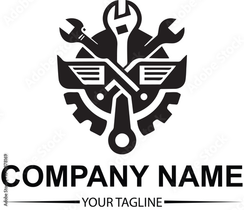 vector car service logo