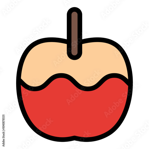 caramelized apple icon