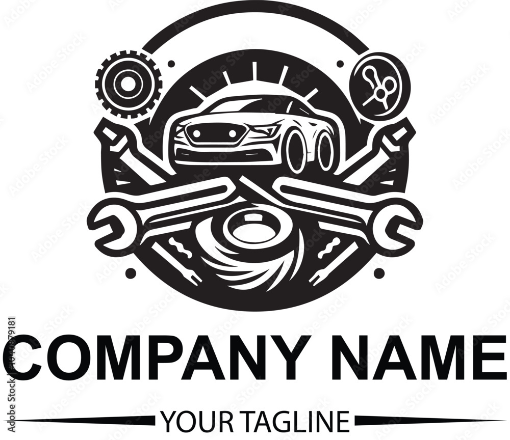 Fototapeta premium vector car service logo