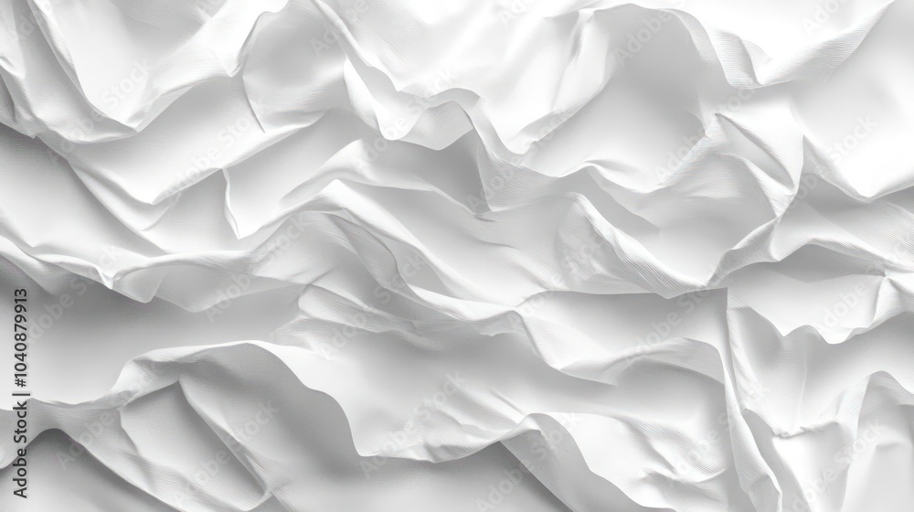 A grayscale image of paper texture with multiple crumpled layers on a textured background. A grayscale image of paper texture with multiple crumpled layers on a textured background.