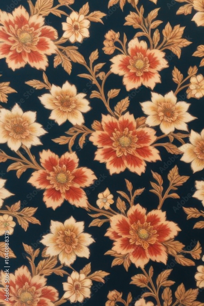 flowers pattern wallpaper