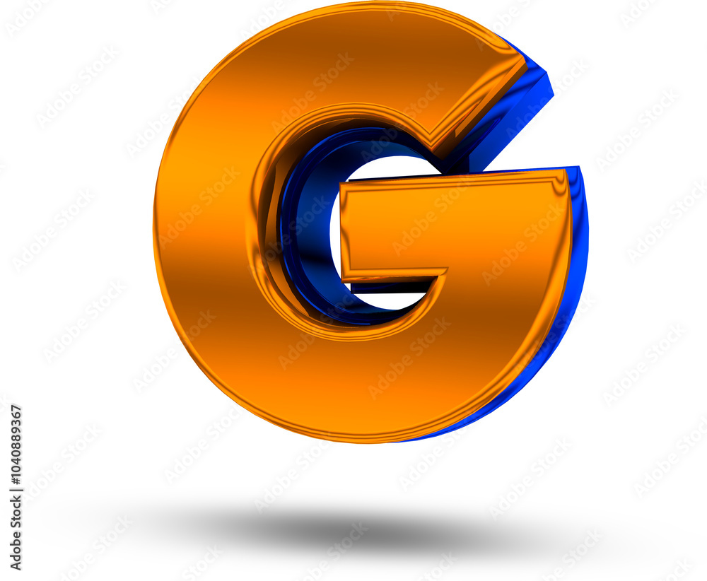 3d golden letter 3d golden letter