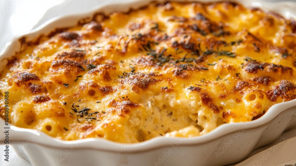 Creamy Mac and Cheese in a Baking Dish Creamy Mac and Cheese in a Baking Dish