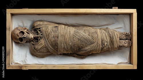 Ancient Egyptian Mummy in W...