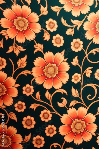 flowers pattern wallpaper