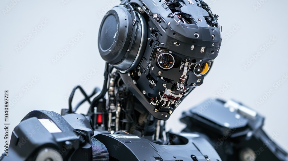 A humanoid robot designed for disaster response, assisting in rescue operations with agility and emergency skills, Disaster response robot style A humanoid robot designed for disaster response, assisting in rescue operations with agility and emergency skills, Disaster response robot style