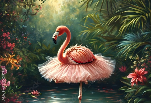 flamingo dancer