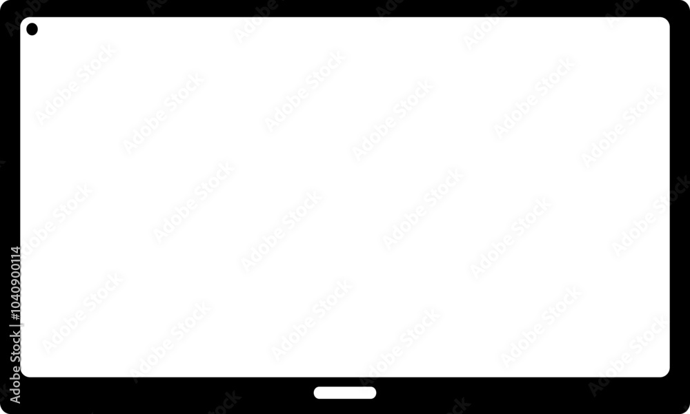 Smart Tablet Blank Screen Display Mockup Smart Tablet Blank Screen Display Mockup