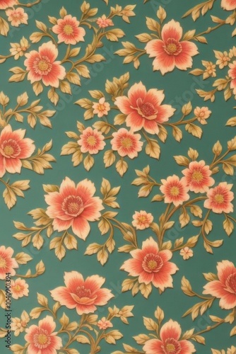 flowers pattern wallpaper