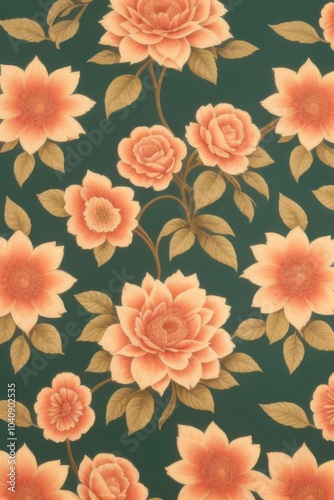 flowers pattern wallpaper