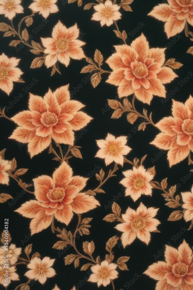 flowers pattern wallpaper flowers pattern wallpaper
