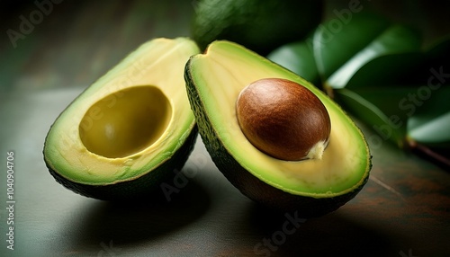  Creamy Avocado Halves A Nutritious Fruit for Salads and Spreads  photo