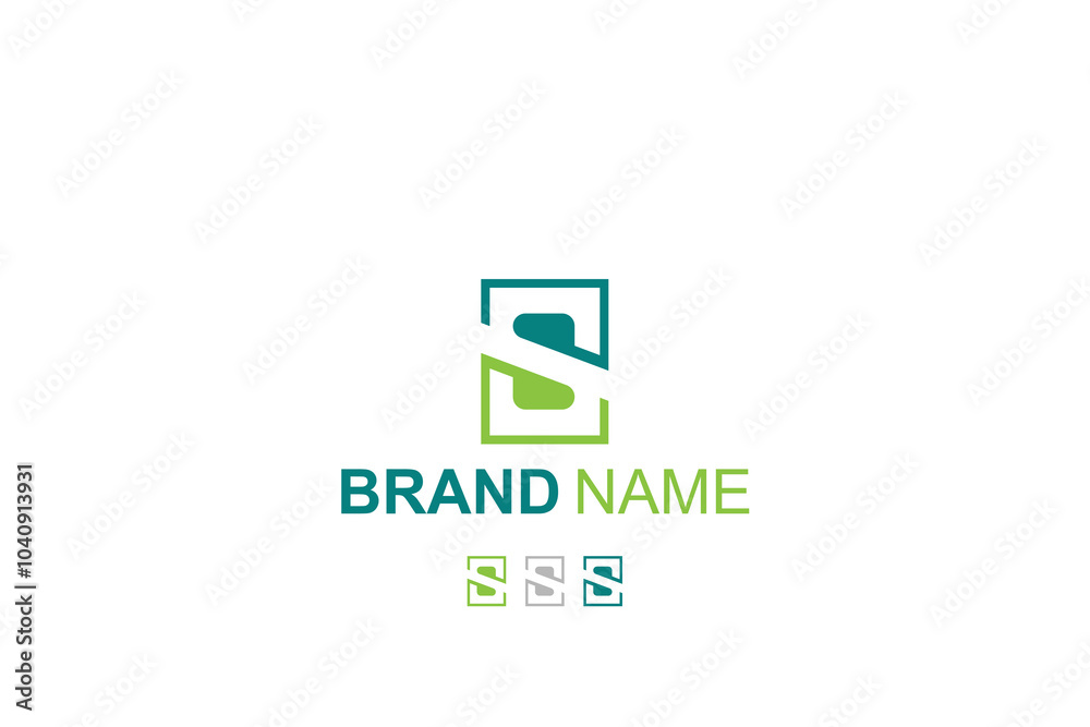 Modern letter S logo design Modern letter S logo design