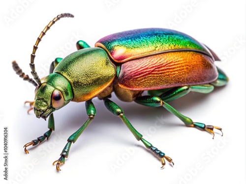 Aromia Moschata Musk Beetle - Vintage Side Profile Photography photo