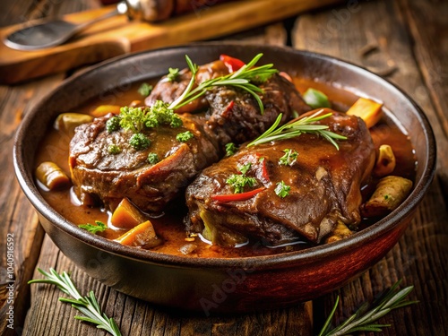 Indulge in melt-in-your-mouth veal shanks, a simple recipe.